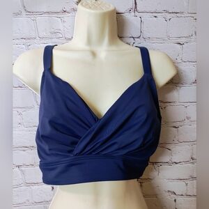 Title Nine Tankini Swim Top Underwire 34DD